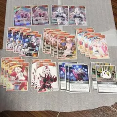 ホロライブカード アヤカシヴァーミリオン　デッキパーツまとめ売りセット百鬼あやめ