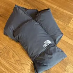 ノースフェイス マフラー グレー ダウン