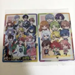 カラフルピーチ　ウエハース2トレカ　全員集合