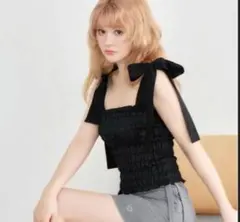 andmary アンドマリー May shirring tops - メルカリ
