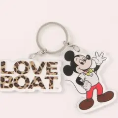【新品】Disney×LOVE BOAT　ミッキー キーホルダー　当日発送可