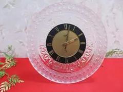Lofty 置時計 クォーツ式 クリスタルカット 動作確認済み - メルカリ