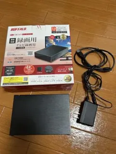 BUFFALO HD-LE2U3-BB 2TB 外付けHDD テレビ対応