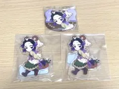 胡蝶しのぶ アクリルスタンド くま缶バッジ