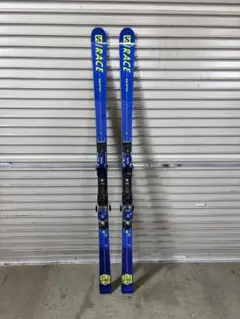 SALOMON GS スキー 板 138cm青色 バインディング付き SALOMON（サロモン） 2013モデルSALOMON GS LAB JR POWERLINE+Z12SPEED