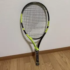 Babolat PURE AERO 100 G2 レザーグリップ変更済 - メルカリ