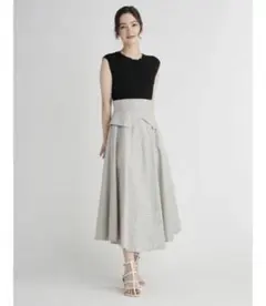 セルフォード ニットドッキングワンピース