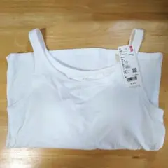 UNIQLO(ユニクロ)　エアリズム　コットンリブ　ブラタンクトップ