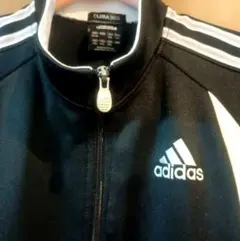 adidas 140 ジャージ ブラック　訳あり写真にて確認！