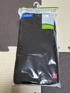 ユニクロ 7分丈 エアリズム レギンス ブラック 110