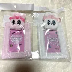 エスターバニー　ボアトレカケース　ホワイト　ピンク