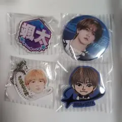 FANTASTICS 中島颯太 缶バッジ アクリルキーホルダー セット