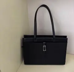 黒　ショルダーバッグ　ビジネス　就活用