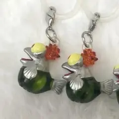 スプラトゥーン　コジャケめじるしアクセサリー×4