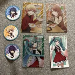 スシロー プロセカ コラボ クリアカード ピック ステッカー