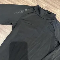 Mizuno ハイネック長袖ウェア 黒のサムネイル