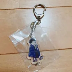㊵おそ松さん 一松 アクリルキーホルダー アクキー へそウォ 着物