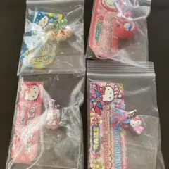 新品未使用 キティ 群馬限定 上州だるま 2005年 根付け 希少 12個
