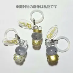 ② ミッフィー70th めじるしアクセサリー　3点セット　ガチャガチャ