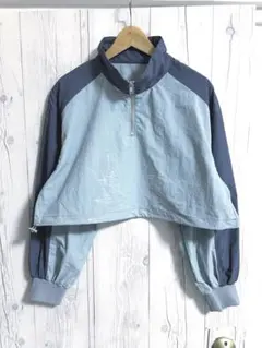 pal elfy 心音ナイロンハーフジップ ナイロン ジャケット ハイネック