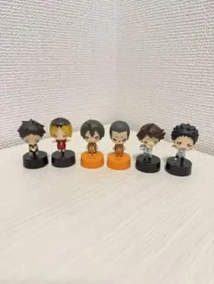 ハイキュー!!ミニフィギュア　孤爪研磨他
