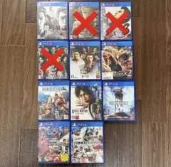 【値引き中】PS4ゲームソフト(1枚各¥2,000)