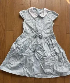 アートレター 水玉模様 半袖ワンピース　130