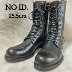 NO ID. レースアップ エンジニアブーツ サイドジップ レザー 25.5㎝のサムネイル