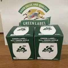 GREEN LABEL × Mrs. GREEN APPLE コラボグラス