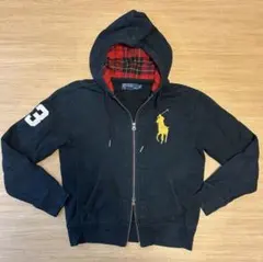 激レア♡ラルフローレン　ビッグポニー刺繍スウェットパーカー霜降りグレー×ブラック Amazon.co.jp: (ポロ ラルフローレン) メンズ ビッグポニー刺繍