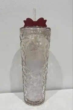 スターバックスクリスマスホリデー2025コールドカップタンブラーリボン710ml