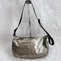 JACK GOMME シャンパンゴールドショルダーバッグ