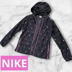 レア NIKE ナイキ マルチドット柄 ナイロンジャケット M ランニングウェア