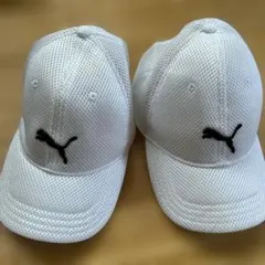 PUMA メッシュキャップ ホワイト 2個セットのサムネイル