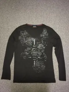 NICOLE CLUB FOR MEN ブラック長袖シャツ 48