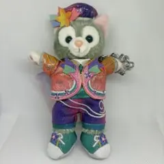 香港ディズニー　開園20周年記念　ジェラトーニ　ぬいぐるみキーチェーン