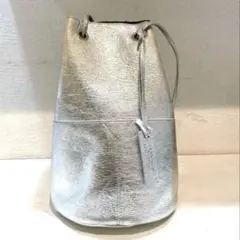 MARCO MASI ファー コンビ 巾着 ショルダーバッグ グレージュ - メルカリ
