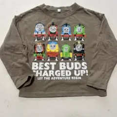 トーマス 長袖Tシャツ 95cm ブラウン　保育園用