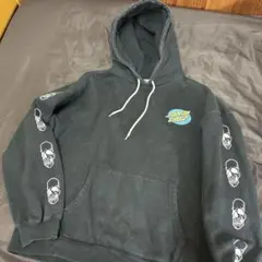 Santa Cruz フーディパーカー ブラック