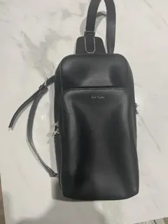 ア*ン様 ポールスミス　ボディバッグ　ブラック　レザー