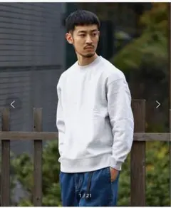 【別注】SHELTECH / クルーネック スウェット BEAMS