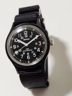 完動品 SEIKO 薄型軽量 ボーイズミリタリー 7S26-3060 黒文字盤 - メルカリ