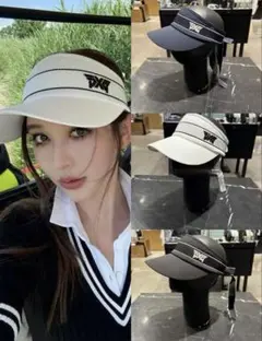 PXG レディース ゴルフシャツ ホワイト/ブラック PXG ゴルフシャツ レディース s