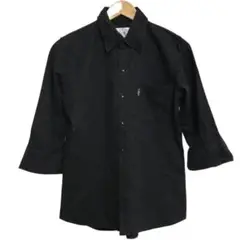 AKM 七分袖 リネン シャツ 清春 ポケット付 WJK 黒夢 Tシャツ 長袖