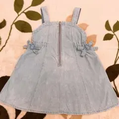 ライトブルー ジャンバースカート