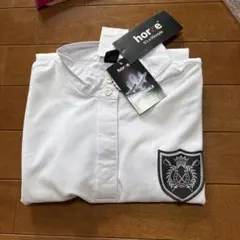 乗馬用レディース長袖ショーシャツ