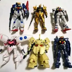 ガンプラ組み立て済み9体セット 部品取り用 ジャンク品 - メルカリ