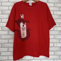 BACARDI DRAGON BERRY 企業T GILDAN 赤 XL 古着