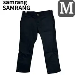 メンズ　ボトムス　 M ブラック　黒　パンツ　カジュアル　ズボン　デニム　チノ