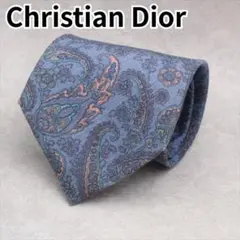 Christian Dior ネクタイ ペイズリー柄 ボタニカル ビジネス